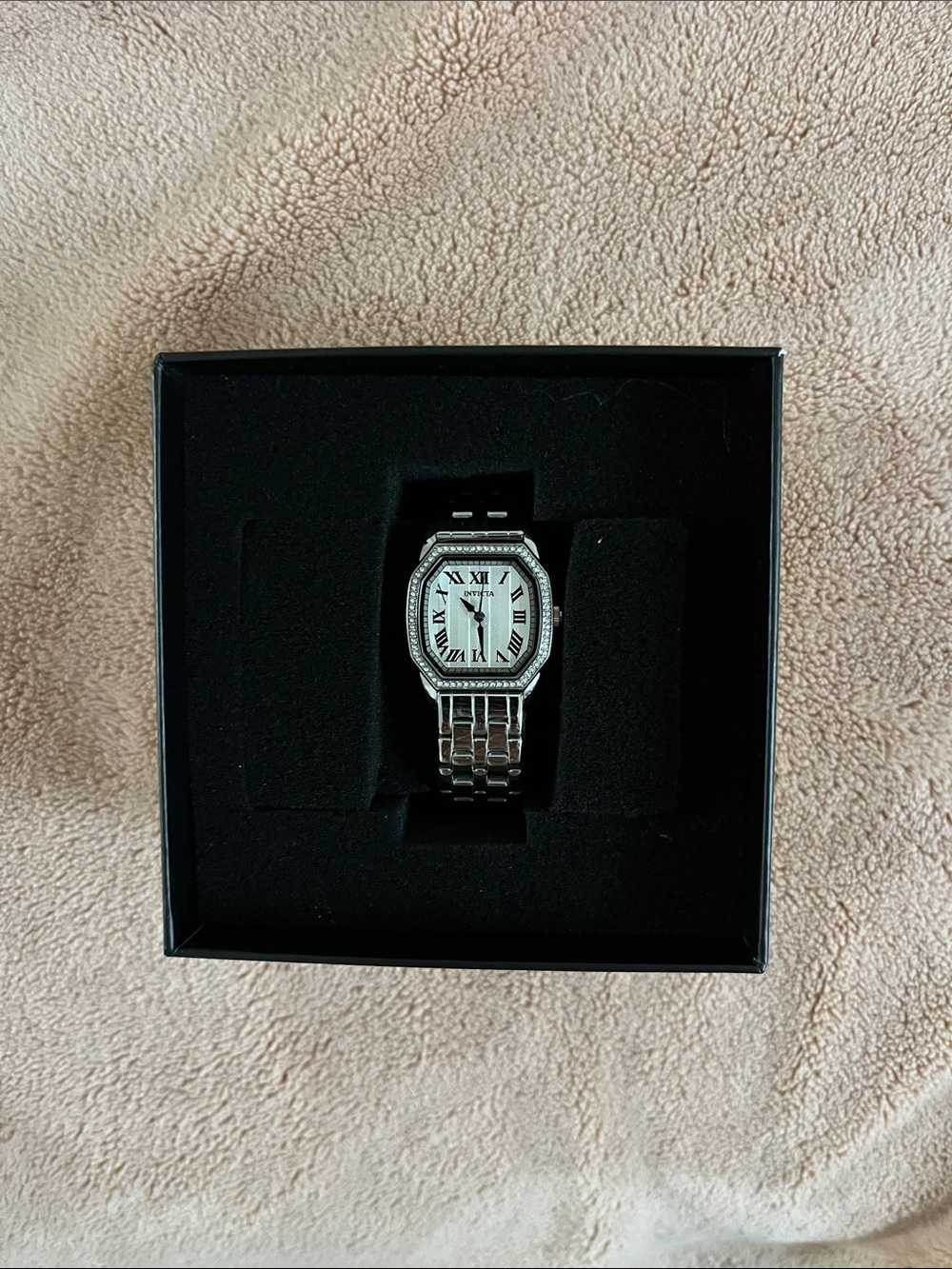 INVICTA Wildflower Quartz Crystal Silver Dial Ladies Watch